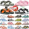 Scarpe da corsa basse medio oliva Uomo Donna Sneakers Panda Triple Rosa Miami Hurricanes Arancione Lobster University Blu UNC Grigio Nebbia Syracuse Scarpe da ginnastica da uomo Sport T5