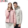 Mensjackor Spring Waterproof Women Coat Windbreaker Outdoor Sports Coats Rain Hooded Multipockets Outwear 230216