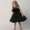 Meisjes jurken bloem elegante prinses baby baljurk kostuum baby kinderen voor meisje bruiloft feestvestidos 230217