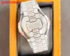 Armbanduhr Luxus Custom Bling Out Watches Weißgold plattiert Moiss Anite Diamond Watchess 5A Hochwertige Replikation Mechanische P0NX