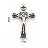 Schlüsselanhänger Jesus Kreuz Schlüsselanhänger Christentum Religiöse Mode Retro Schmuck Accessoires Geschenk Männer Frauen Taschen Auto Schlüsselanhänger