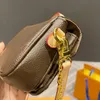 Micro Metis Chain Schoudertas Designer Mini Bag Clasp Crossbody Flap Lederen Pochette Pas -portemonnee
