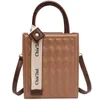 Popular Small Bag for Women New Autumn e Winter Small Design Messenger Bag Tote port￡til Small Square Saco