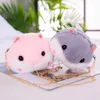 Dessin animé en peluche chaîne petit sac femme diagonale sac mignon hamster poupée téléphone portable zéro sac à main fille sac à bandoulière