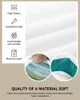 Stoelbedekkingen Teal Gradient Texture Marmer Marmering waterverf elastische stoelhoes voor slipcovers Home Protector Stretch