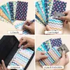 Блокноты Cash Budget Envelope Wallet System for Women12 Sheets Envelopes Binder Note ing And Saving Money 230217