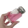 Storage Bottles 80ML/150ML/200ML Glass Nail Polish Remover Pump Dispenser Spill-proof Alcohol Bottle Water Press