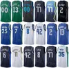 Print Icon Classic Basketball Kemba Walker Jerseys 8 JaVale McGee 00 Theo Pinson 1 Frank Ntilikina 21 Maxi Kleber 42 Markieff Morris 13 Tim Hardaway Jr 11 Man Woman