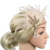 20s feather headband