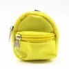 Anahtarlıklar omuz fermuar küçük çanta anahtar yüzük mini sırt çantası kolye okul çantası