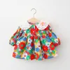 Filles Robes Automne À Manches Longues De 1 à 4 Ans Floral Fleur Enfants pour Coton Enfants Vêtements Fille 230217