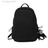 Designer Lululemens Women New Schoolbag Female Primary and Secondary School Students Mori Harajuku Backpack Trend Travel Solid Color Men and Women luluemon