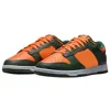 Medium Olive Low Running Shoes Men Women Sneakers Panda Triple Pink Miami Hurricanes Orange Hummer University Blue UNC Gray Fog Syracuse Mens Trainers Sports T1