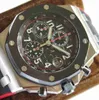 Hoogwaardige mode Iced Out Out Watchesmens Pols Luxury ronde Cut Lab Gr C3W1