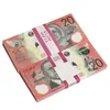 Novedad Juegos Prop Juego Dólar australiano 5/10/20/50/100 Aud Billetes Copia en papel FL Imprimir Billete Dinero Película falsa Accesorios Drop Deli DhukqWRTT