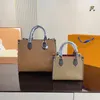 Luis Vittons große Kapazitätstasche Tasche LVSE Einkaufstasche Klassiker Buchstaben Louiseviution Print Runde Brieftasche Handtasche abnehmbare Weitgurtmünze Geldbörse Frauen shole