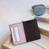 Женские дизайнеры -адвокаты Classic Fomens Casual Credit Holders Real Leather Ultra Slim Wallet Mens Walled Кошельки размером 7 5 12480