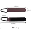 Keychains 1/2pcs PU Leather Baby Bag Stroller Hook Pram Rotate 360 Degree Rotatable Cart Organizer Accessories Jewelry