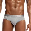 Calzoncillos 3 unids / set calzoncillos modales para hombres u-convexos súper elásticos sexy ventilar pantalones de cintura baja triángulo