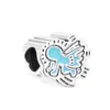 925 Sterling Silver Radiant Angel Bead si adatta ai braccialetti con ciondoli stile Pandora di gioielli europei