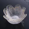 Bowls 3pcs/Set Petal Shaped Glass Serving Bowl Decorative Leaf Snack Sago Pudding Tableware Oatmeal Vessel Sauce Flavoring