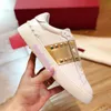 Casual Shoes Open Untitled Studs Sneaker Luxury Men Women Shoes Be My Red Studs Gold Band Studs Fashion Couples Sneakers