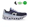 Shoes Running on Cloud Women Sneakers Clouds x 3 Cloudmonster Federer Workout and Cross Trainning White Violet Designer Sports