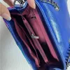 Popüler Stil Bayan Kurt Geiger Çantası Eagle Head London Mini Kensington Çapraz Vücut Çantaları Gökkuşağı Omuz Çantaları Deri Zincir Küçük Flap Çanta Alışveriş Çantası