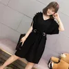 Partykleider Damenbekleidung Off-Shoulder-Kleid Eleganter Sommerstil Fat Casual Lose Junges Mädchen Bürodame Koreanisch Japan 2023 Mode