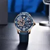 Relojes de pulsera Tourbillon, relojes automáticos para hombre, reloj de cristal de zafiro, reloj de pulsera mecánico hueco con bisel de cerámica de primera marca