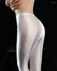 Women Socks Sexy Tights Wetlook Oil Nylon Pantyhose Shiny Stocking Glossy Panty Ladies Push Up Hip Erotic