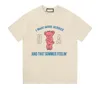 HA медведь с принтом дизайнерская футболка летняя футболка с коротким рукавом для мужчин и женщин футболка мужская одежда