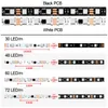 5050 Digital RGB Strip 60LED/M Pixels IP65 Водонепроницаемый Dream Magic Full Color DC 12V Светодиодная полоса 30LED/M DIY Project (PCB White) USASTAR