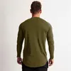 Men's T Shirts Muscleguys Brand Fitness Long Sleeve Shirt Mens Autumn Gym Clothing Cotton Casual Sports Men O-neck Slim Fit Tee