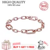 Bangle Luxury 100% 925 Silleling Srebrna Pantarza Bransoletka węża wąż oryginalne uroki dla kobiet biżuteria DIY 230216