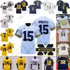 Maglie da calcio del Michigan Maglie da calcio Wolverines Maglia da calcio NCAA College Glasgow Karan Higdon Chris Evans Tru Wilson Peoples-Jones