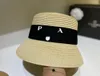 Nouveau chapeau de paille d'ombrage du créateur, style de plage, pièce polyvalente, nouveau produit sur l'étagère