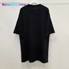 wangcai01 t-shirts masculins Je vais vous montrer mes vettents t-shirts hommes femmes surdimensionnées surdimensionnées vtm top vétéants broiddery noire t-shirt 0217h23