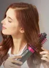 Hair Dryer with Comb Styler and Volumizer Hair Straightener Curler Roller One Step Electric Triple Barrel Curling Iron Wand