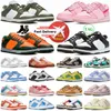 Medium Olive Low Running Shoes Men Women Sneakers Panda Triple Pink Miami Hurricanes Orange Hummer University Blue UNC Gray Fog Syracuse Mens Trainers Sports T1