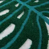 Oreiller nordique en toile de coton, housse brodée de feuilles de palmier, style Boho Floral, Jacquard, taie d'oreiller pour canapé de salon, 45/45cm