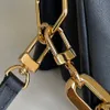 Kontratak projektowy torby kompozytowe luksusowe torba łańcuchowa oryginalna skórzana torebka Wysoka imitacja torba na ramię z pudełkiem ZL051