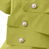 Bluzki damskie Eleganckie kobiety kwadratowe koszule zaczep -decle z szyją 2023 Vonda seksowna nieregularna bluzka feminas Feminas Casual Tops Beach Solid Kolor