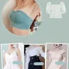 Yoga-outfit Bandeau beha strapless brassiere naadloze push-up bralette niet-bedrade bras onzichtbare ondergoed dames buis Top bon zonder been lingerie