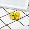 Accessoires de dessin animé vente mignon personnalisé lettre Wutang alliage émail broche insigne broche livraison directe bébé enfants produits de maternité Dh9Zt