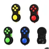 Descompress￣o Fidget Pad Pad Pad Cube Hand Hand Shank Game Toys Toys Ansiedade Drop Delivery Gifts Novelty Gag Dhenb