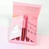 Brillant à lèvres couleur bonbon liquide rouge à lèvres Kit mat durable antiadhésif tasse miroitant étanche cosmétiques T1144