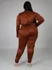 Требовые костюмы элегантная женщина комбинезон плюс размер два куска набор рубашка боди с длинным рукавом сексуальные наряды Леди костюм оптом