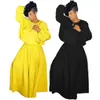 Tracksuits Plus Size Women Clothing Long Sleeve Top Two Piece Dress Set Sweet Office Suit Ladies Elegant Outfits Wholesale Drop