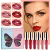 Lip Gloss Matte Fog Easy To Color Liquid Lipstick Fashion Long-lasting Waterproof Cosmetics Moisturizing Lipst K2J8